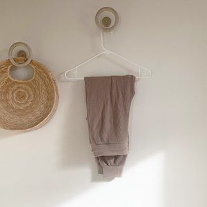 Waffle-Knit GAP Joggers